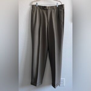 EUC Slates Men's Classic Fit Brown dress Pants